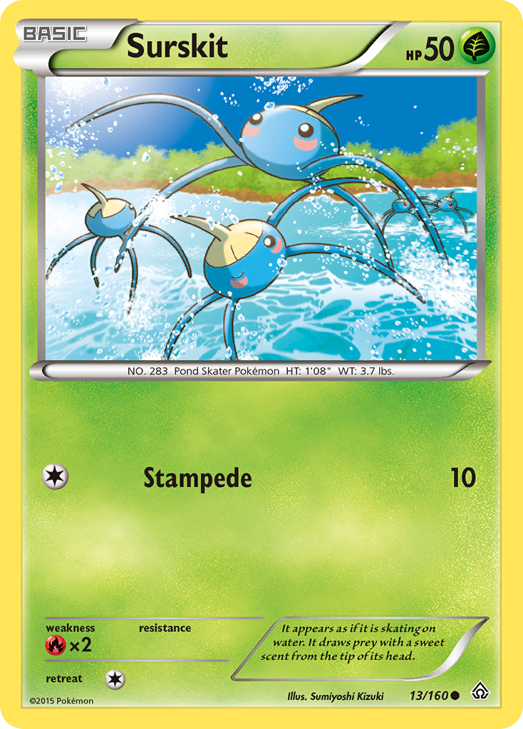 Surskit (13/160) [XY: Primal Clash] | Clutch Gaming