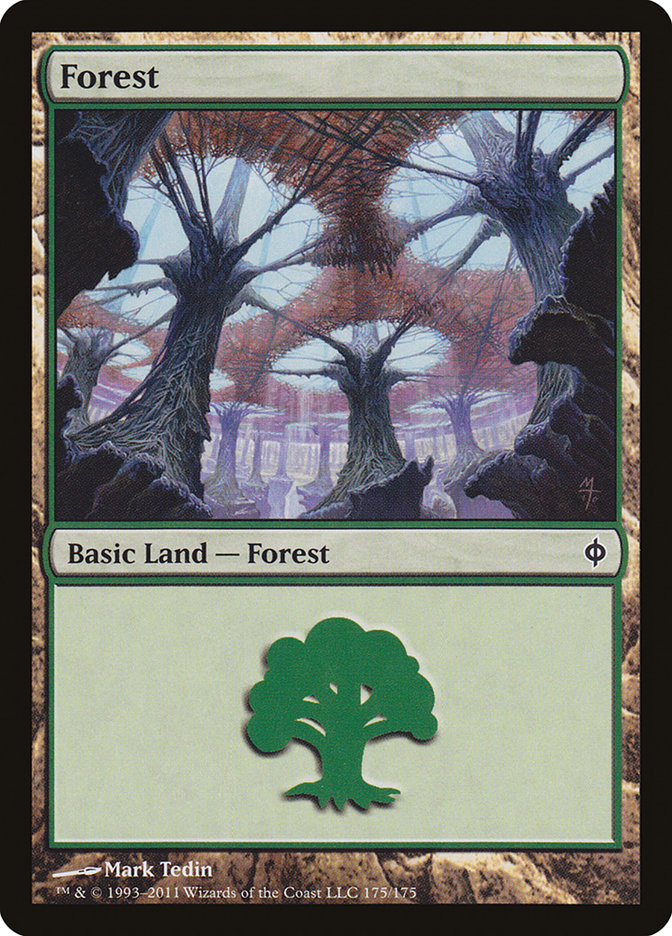 Forest (175) [New Phyrexia] | Clutch Gaming