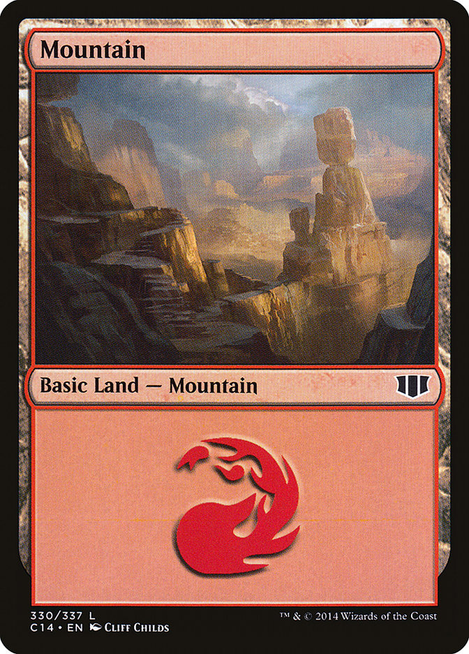 Mountain (330) [Commander 2014] | Clutch Gaming