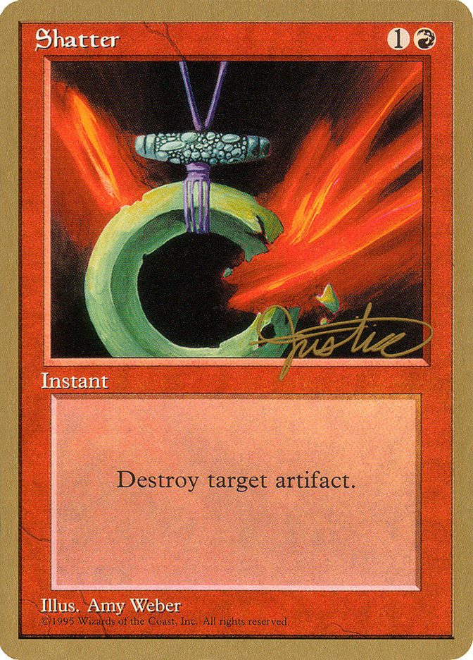 Shatter (Mark Justice) [Pro Tour Collector Set] | Clutch Gaming
