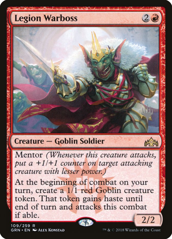 Legion Warboss (Promo Pack) [Guilds of Ravnica Promos] | Clutch Gaming