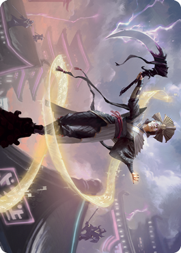 Naomi, Pillar of Order Art Card [Kamigawa: Neon Dynasty Art Series] | Clutch Gaming