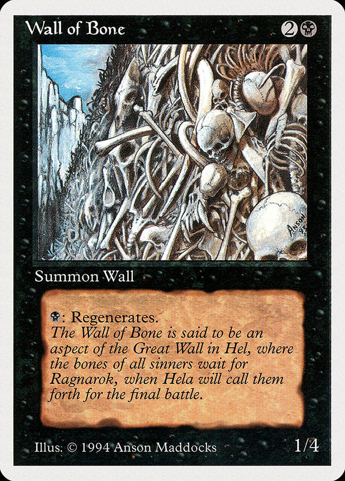 Wall of Bone [Summer Magic / Edgar] | Clutch Gaming