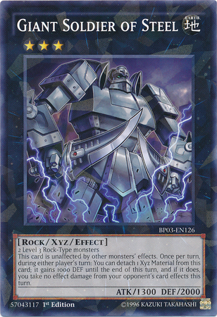 Giant Soldier of Steel [BP03-EN126] Shatterfoil Rare | Clutch Gaming