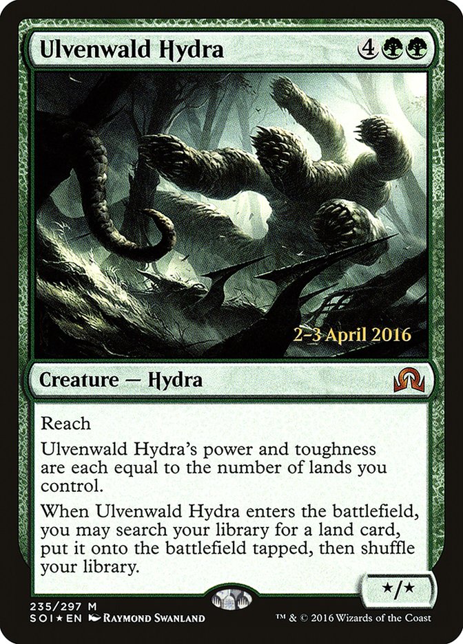 Ulvenwald Hydra [Shadows over Innistrad Prerelease Promos] | Clutch Gaming