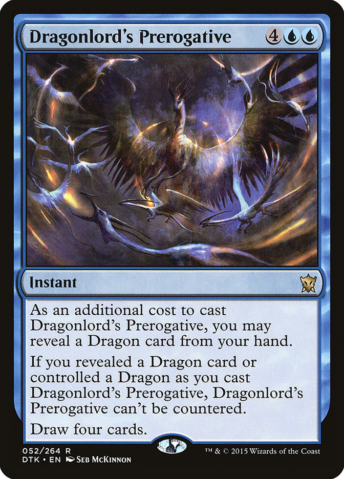 Dragonlord's Prerogative [Dragons of Tarkir] | Clutch Gaming