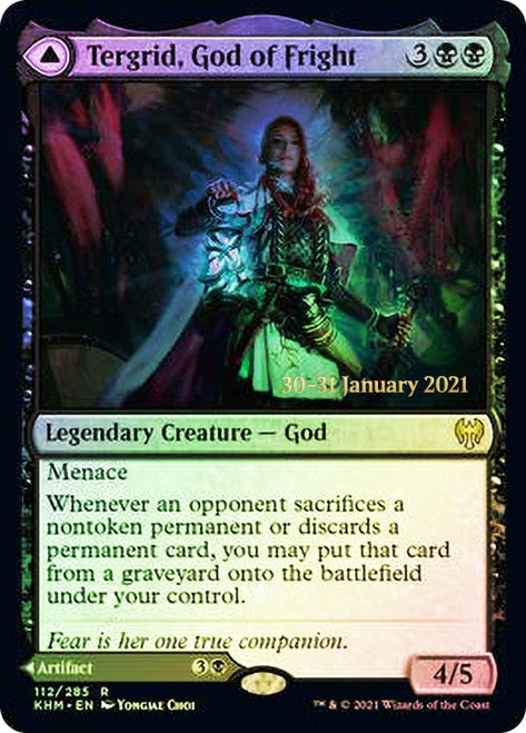 Tergrid, God of Fright // Tergrid's Lantern [Kaldheim Prerelease Promos] | Clutch Gaming