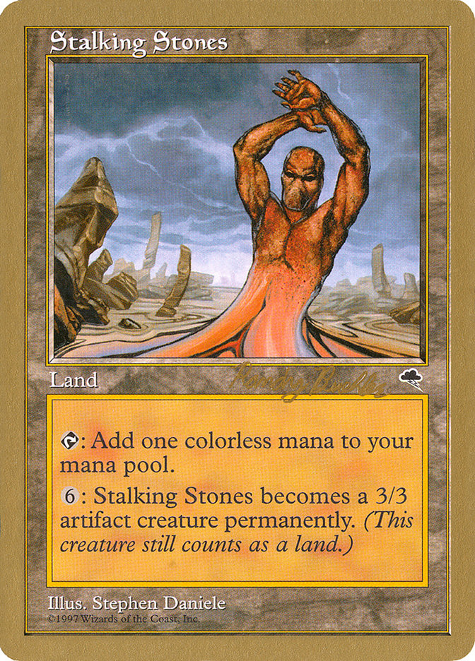 Stalking Stones (Randy Buehler) [World Championship Decks 1998] | Clutch Gaming