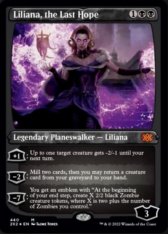 Liliana, the Last Hope (Foil Etched) [Double Masters 2022] | Clutch Gaming