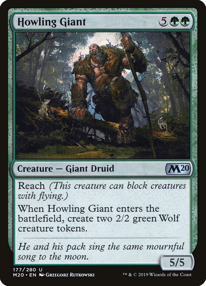 Howling Giant [Core Set 2020] | Clutch Gaming