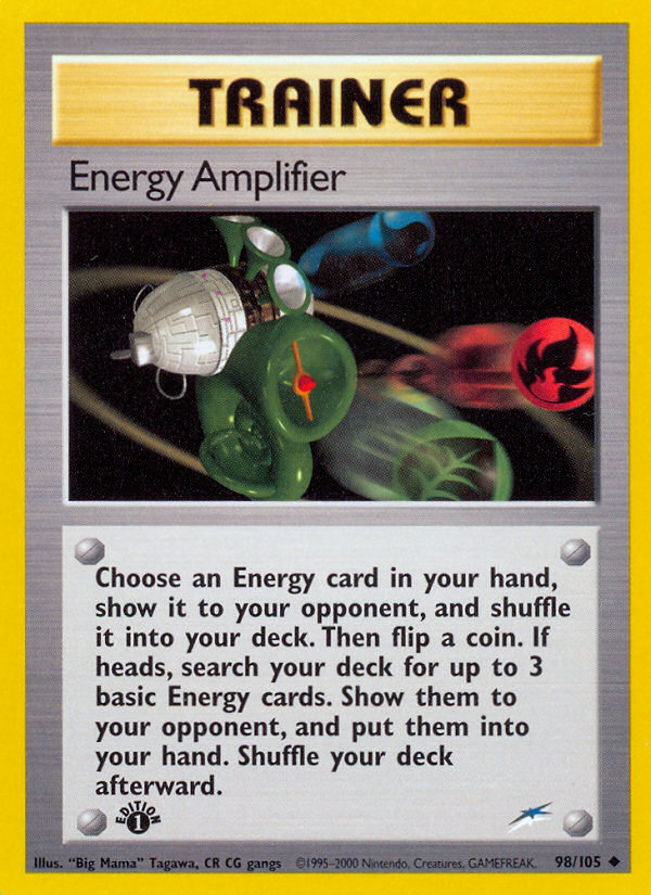 Energy Amplifier (98/105) [Neo Destiny 1st Edition] | Clutch Gaming