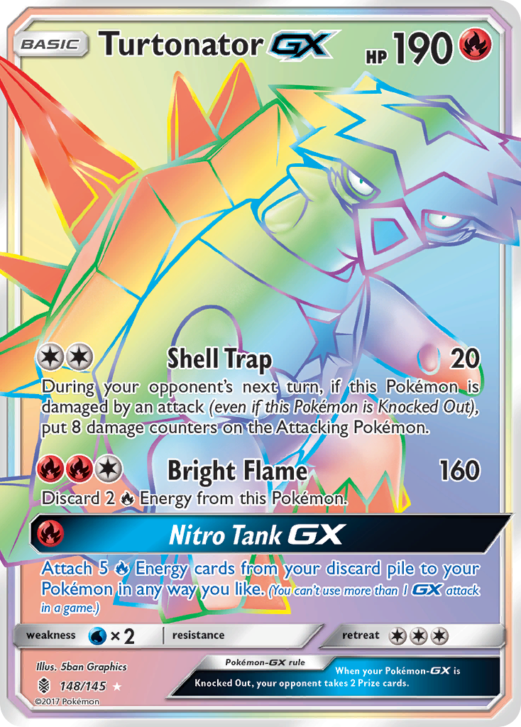 Turtonator GX (148/145) [Sun & Moon: Guardians Rising] | Clutch Gaming