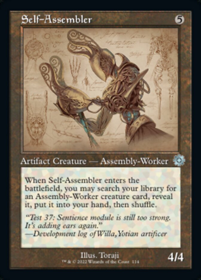 Self-Assembler (Retro Schematic) [The Brothers' War Retro Artifacts] | Clutch Gaming