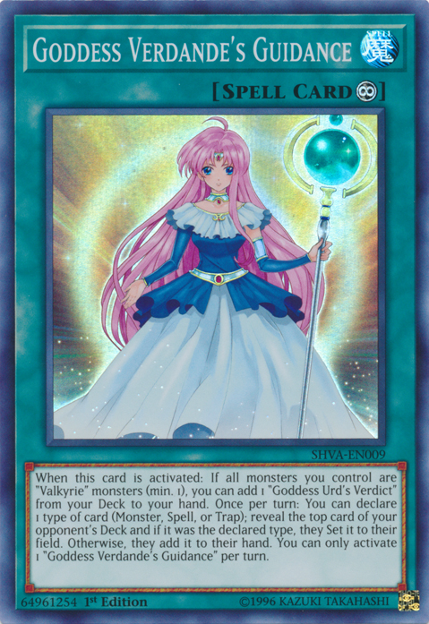 Goddess Verdande's Guidance [SHVA-EN009] Super Rare | Clutch Gaming