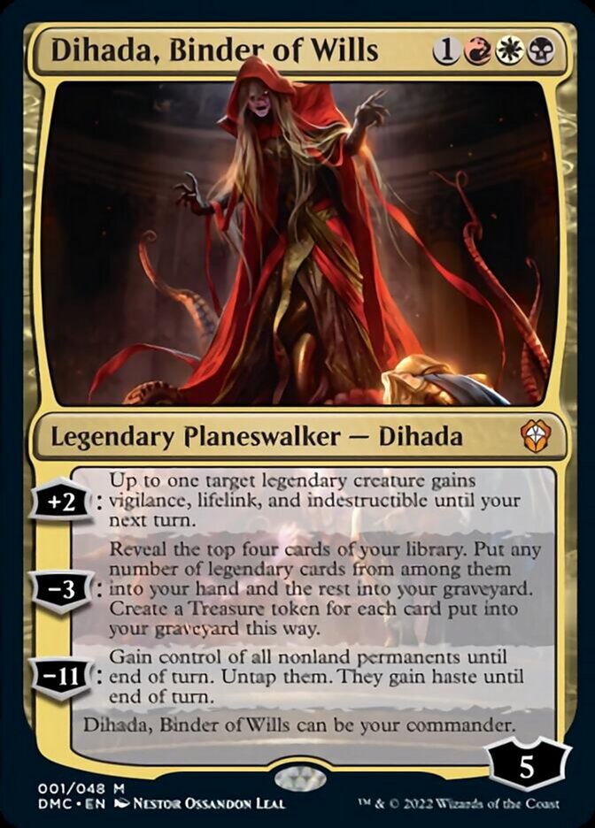 Dihada, Binder of Wills [Dominaria United Commander] | Clutch Gaming