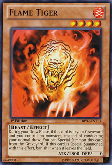 Flame Tiger [BP02-EN113] Common | Clutch Gaming