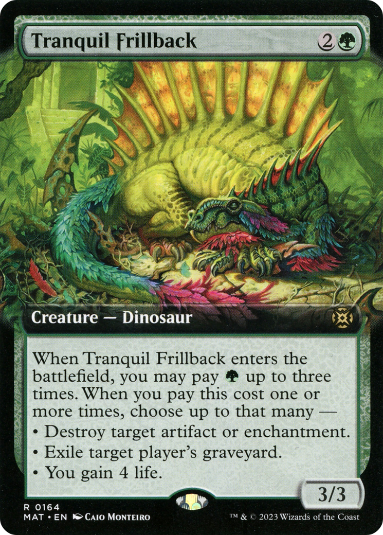 Tranquil Frillback (Extended Art) [March of the Machine: The Aftermath] | Clutch Gaming