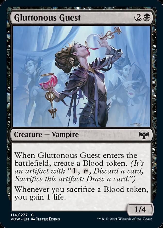 Gluttonous Guest [Innistrad: Crimson Vow] | Clutch Gaming