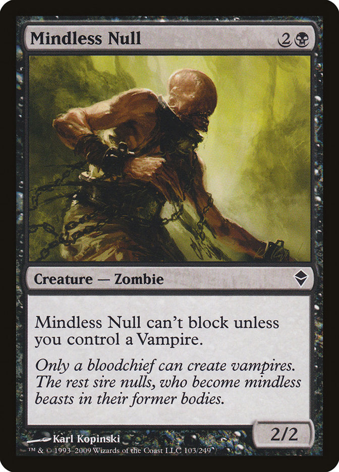 Mindless Null [Zendikar] | Clutch Gaming