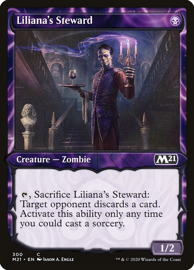 Liliana's Steward (Showcase) [Core Set 2021] | Clutch Gaming