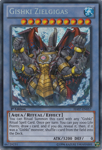 Gishki Zielgigas [HA07-EN057] Secret Rare | Clutch Gaming