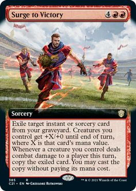 Surge to Victory (Extended Art) [Commander 2021] | Clutch Gaming