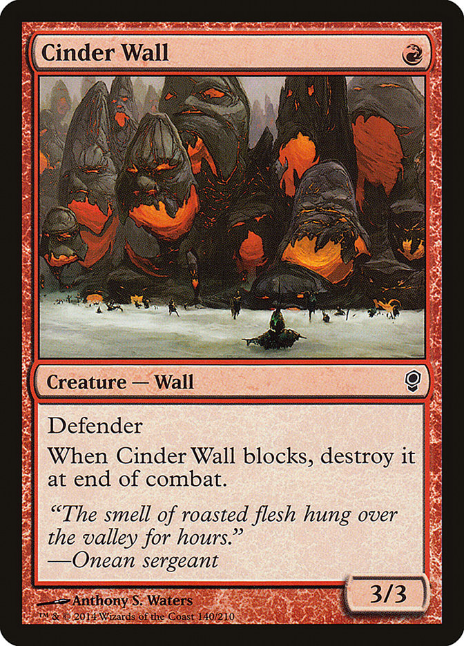 Cinder Wall [Conspiracy] | Clutch Gaming