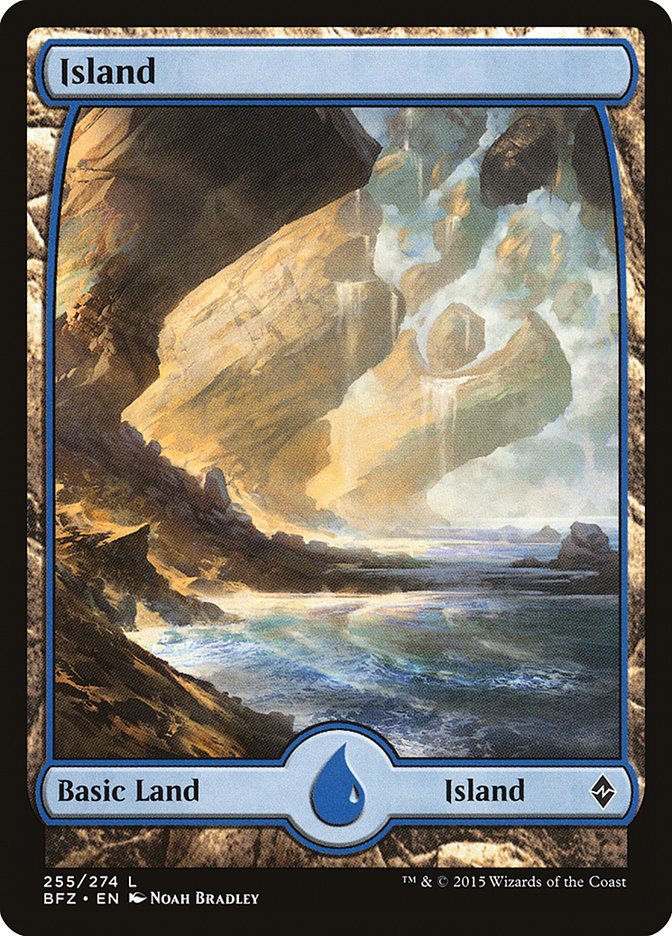 Island (255) [Battle for Zendikar] | Clutch Gaming