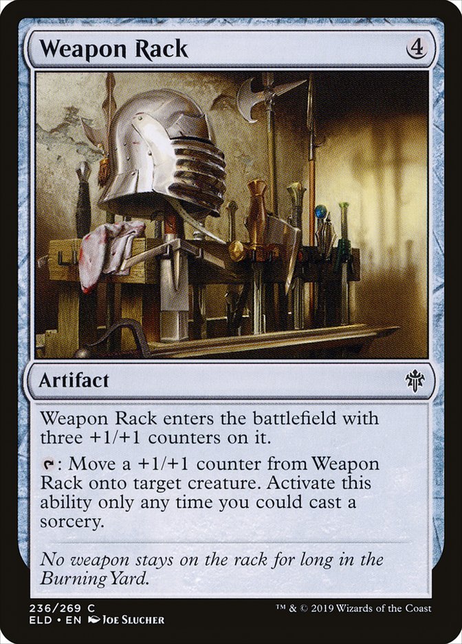 Weapon Rack [Throne of Eldraine] | Clutch Gaming