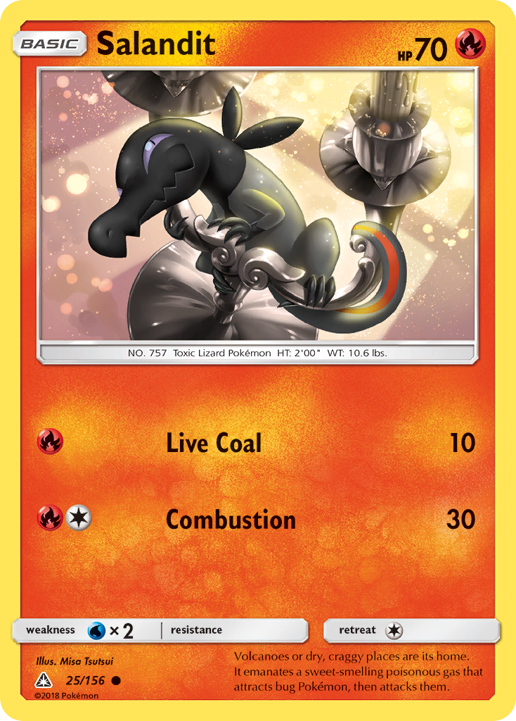 Salandit (25/156) [Sun & Moon: Ultra Prism] | Clutch Gaming