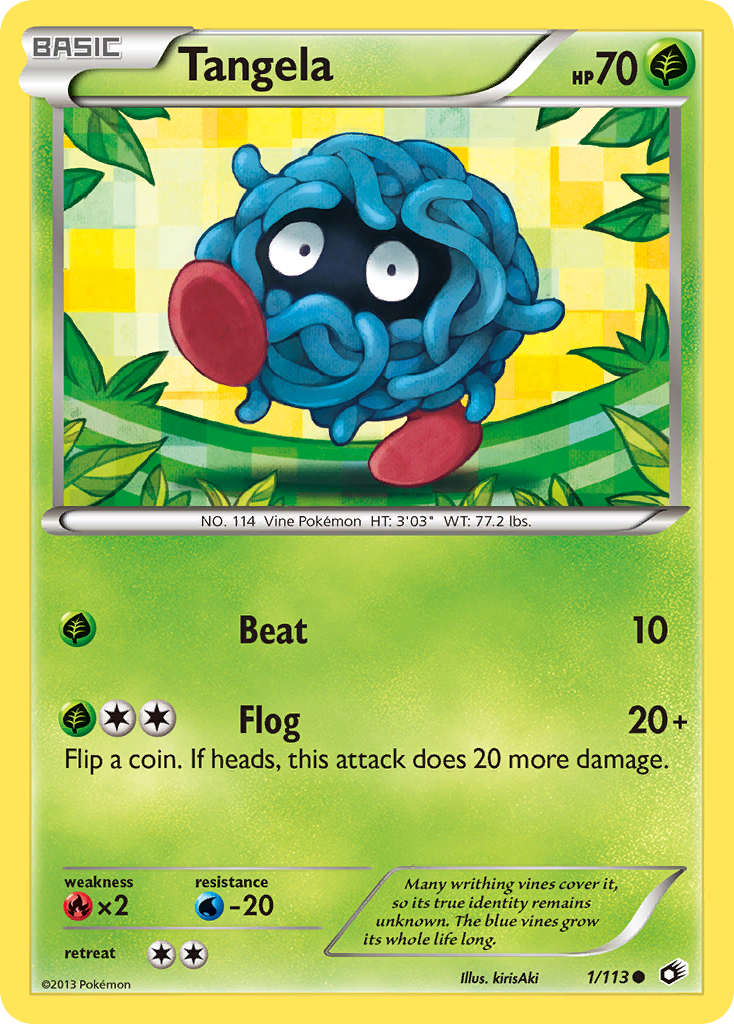 Tangela (1/113) [Black & White: Legendary Treasures] | Clutch Gaming