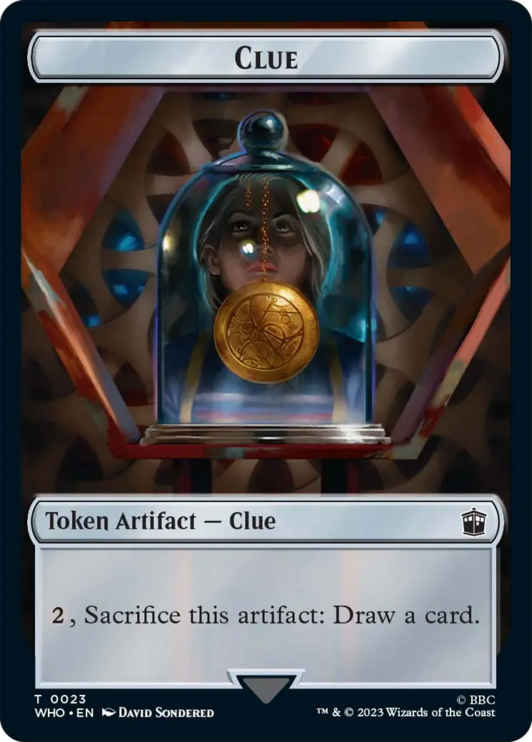 Clue Token [Doctor Who Tokens] | Clutch Gaming