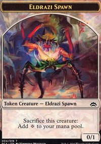 Eldrazi Spawn (004) // Eldrazi Double-Sided Token [Planechase Anthology Tokens] | Clutch Gaming