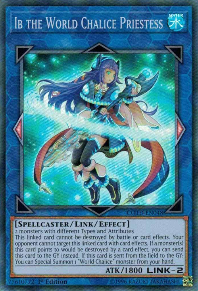 Ib the World Chalice Priestess [COTD-EN048] Super Rare | Clutch Gaming