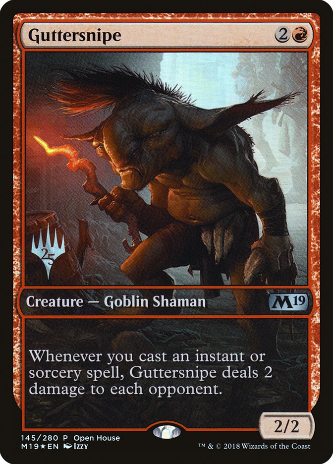 Guttersnipe (Open House) [Core Set 2019 Promos] | Clutch Gaming