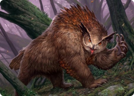 Owlbear Art Card [Dungeons & Dragons: Adventures in the Forgotten Realms Art Series] | Clutch Gaming