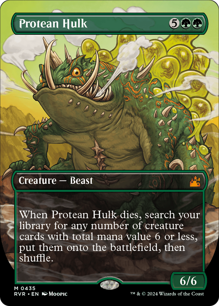 Protean Hulk (Anime Borderless) [Ravnica Remastered] | Clutch Gaming