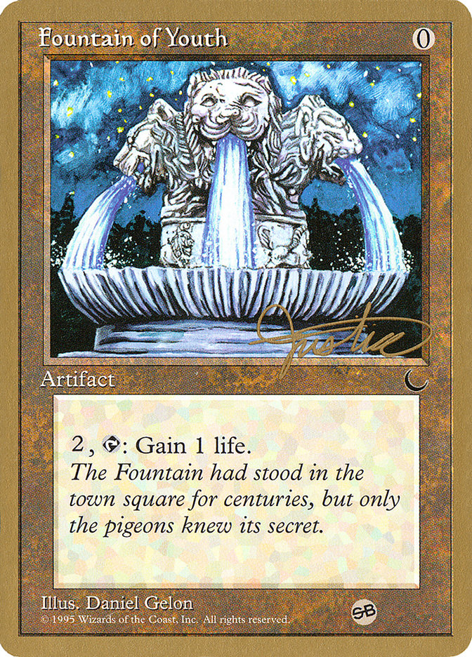 Fountain of Youth (Mark Justice) (SB) [Pro Tour Collector Set] | Clutch Gaming