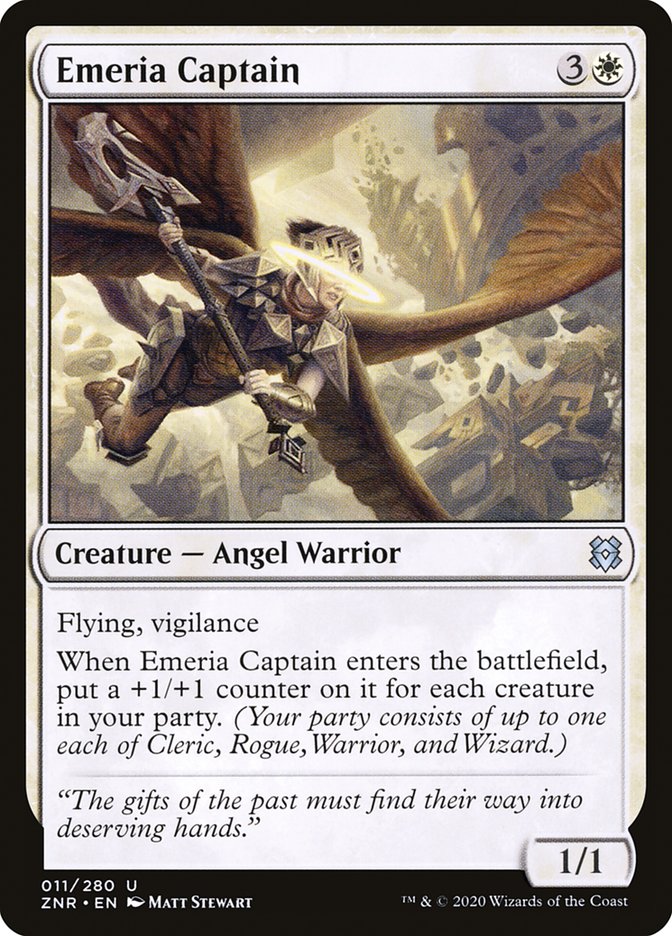 Emeria Captain [Zendikar Rising] | Clutch Gaming