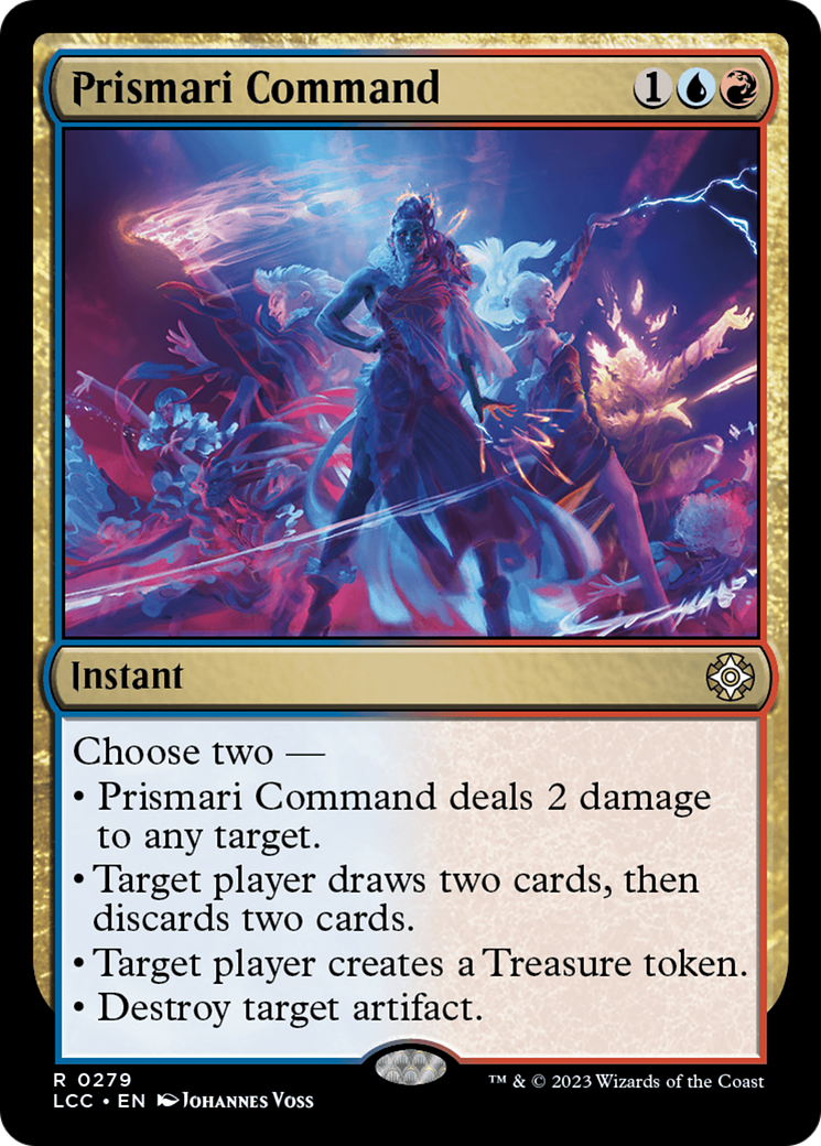 Prismari Command [The Lost Caverns of Ixalan Commander] | Clutch Gaming