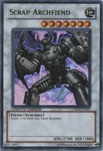 Scrap Archfiend [DREV-ENSP1] Ultra Rare | Clutch Gaming