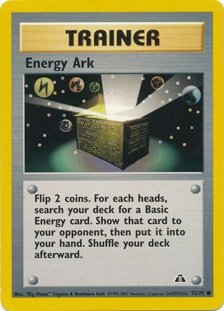 Energy Ark (75/75) [Neo Discovery Unlimited] | Clutch Gaming