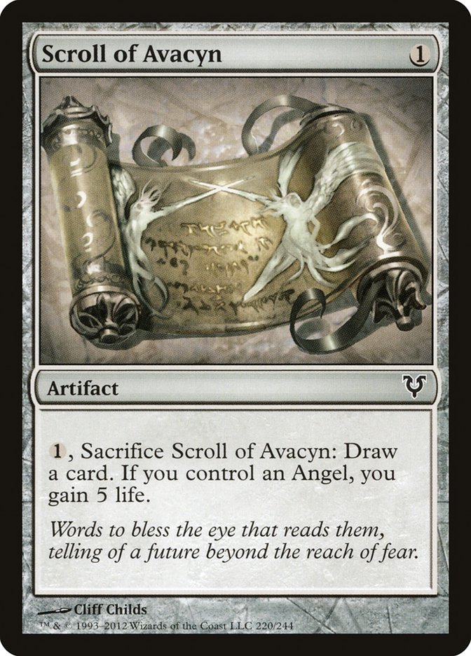 Scroll of Avacyn [Avacyn Restored] | Clutch Gaming