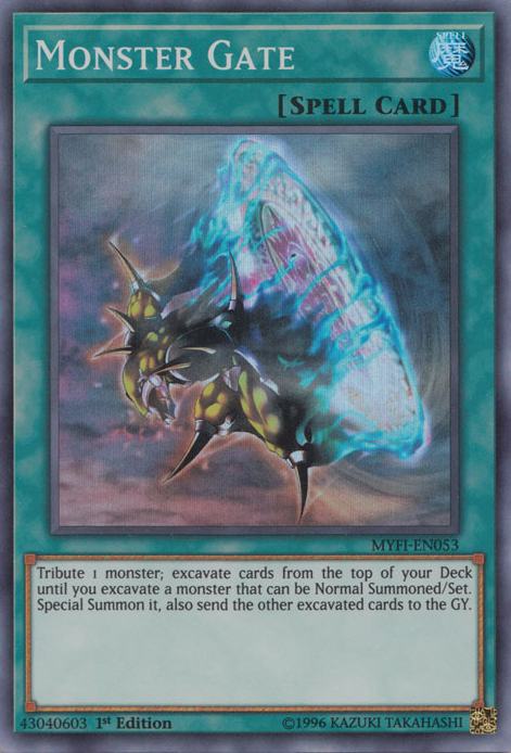 Monster Gate [MYFI-EN053] Super Rare | Clutch Gaming