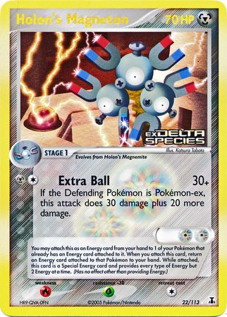 Holon's Magneton (22/113) (Stamped) [EX: Delta Species] | Clutch Gaming