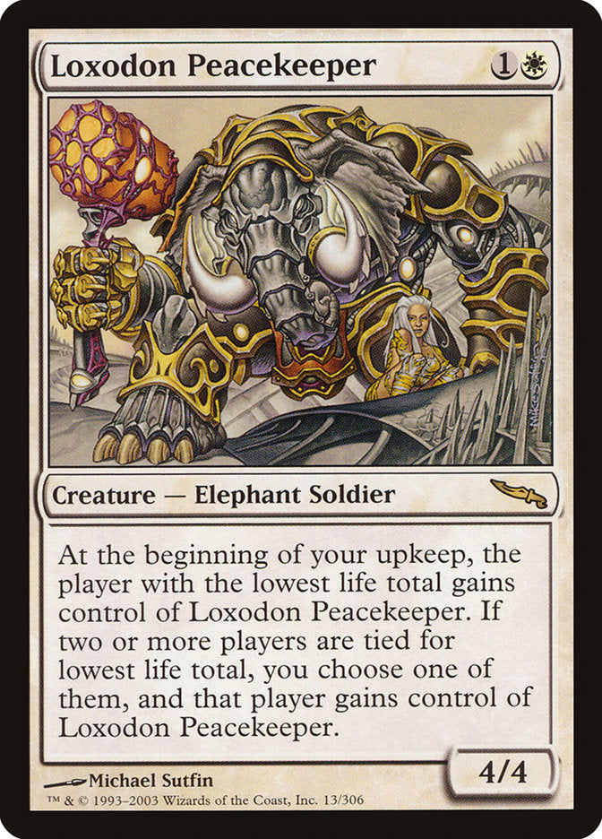 Loxodon Peacekeeper [Mirrodin] | Clutch Gaming