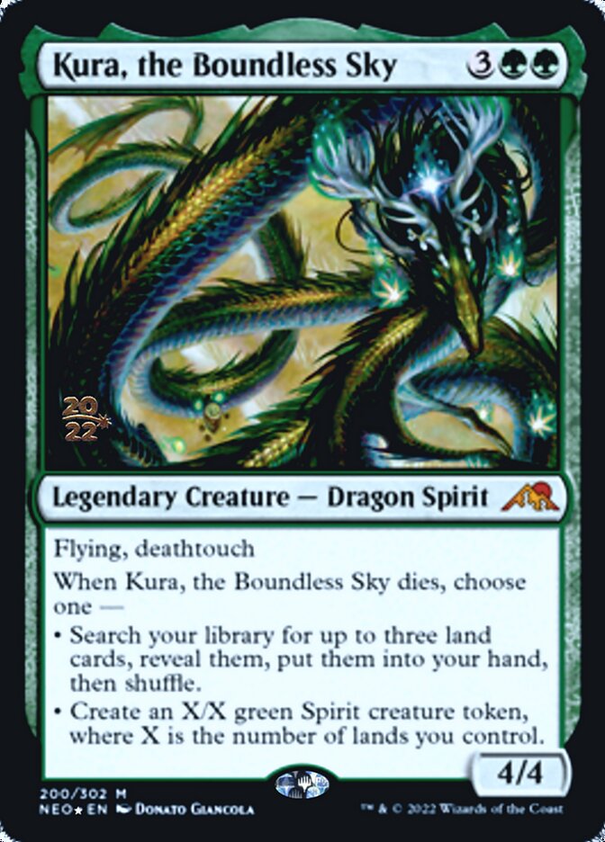 Kura, the Boundless Sky [Kamigawa: Neon Dynasty Prerelease Promos] | Clutch Gaming