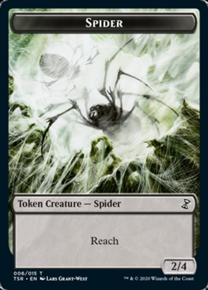 Spider Token [Time Spiral Remastered Tokens] | Clutch Gaming