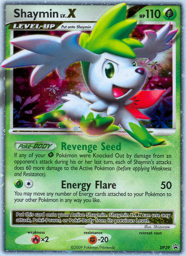 Shaymin LV.X (DP39) [Diamond & Pearl: Black Star Promos] | Clutch Gaming