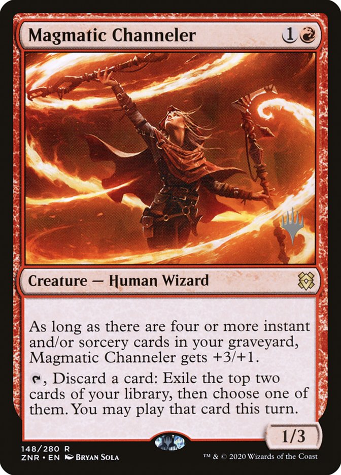 Magmatic Channeler (Promo Pack) [Zendikar Rising Promos] | Clutch Gaming